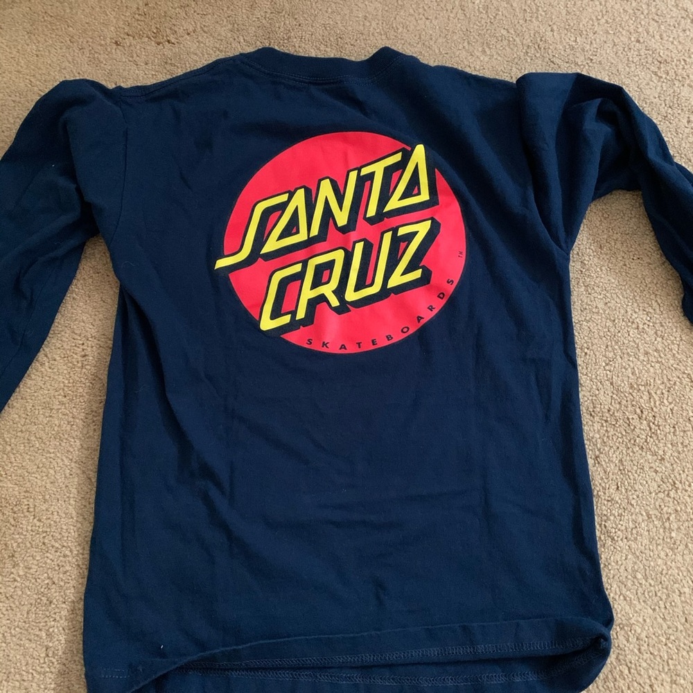 Santa Cruz skateboards Navy Longsleeve men’s S